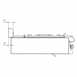 ABM5 2 FEUX 9KW DESSUS SEUL