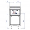 ABM5 2 FEUX 9KW PLACARD OUVERT