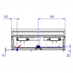 ABM2 4 FEUX 9KW DESSUS SEUL