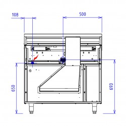 ABM2 4 FEUX 9KW FOUR GAZ