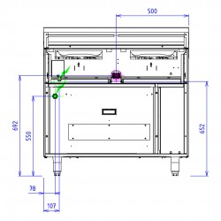 ABM2CT 4 FEUX NUS 6+8kW FOUR ELEC