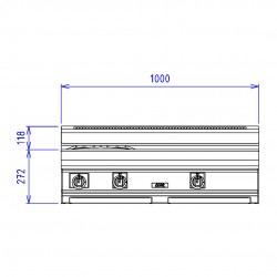 ABM1 2 FEUX 9K GCH + PC DESSUS SEUL Feux à gauche