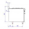 CAPIC - 2 FEUX 9K GCH + PC - ABM1 - FOUR ELEC