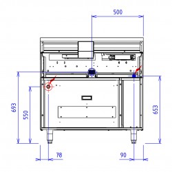 CAPIC - 2 FEUX 9K GCH + PC - ABM1 - FOUR ELEC