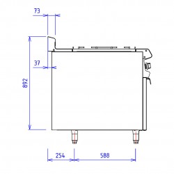 CAPIC 2 FEUX 9K DRT + PC - ABM1 - FOUR ELEC - Feux à droite