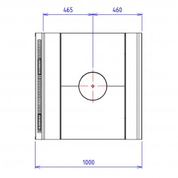 CAPIC - 1 PLAQ COUP FEU 10 - ABM4 - DESSUS SEUL