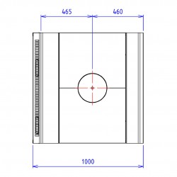 CAPIC - 1 PLAQ COUP FEU 10 - ABM4 - PLACARD OUVERT