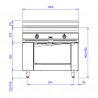 CAPIC - 3 PLAQUES ELEC. - GRANDE CUISINE ABM3 - FOUR ELEC