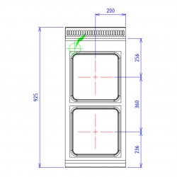 CAPIC - 2 PLAQ ELEC CARREES - ARMEN AM7 - DESSUS SEUL