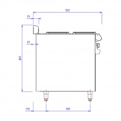 CAPIC - 2 PLAQ ELEC CARREES - ARMEN AM7 - PLACARD OUVERT