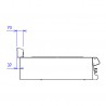 CAPIC - 4 PLAQ ELEC CARREE - CHARC ABM3 - BASCULANTES - DESSUS SEUL