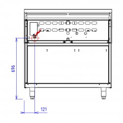 CAPIC - 4 PLAQ ELEC CARREE - CHARC ABM3 - BASCUL ANTES - PLACARD OUVERT