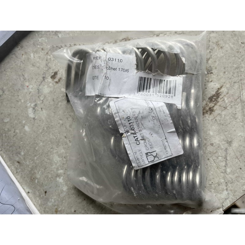 ALLONGES Inox 3 trous