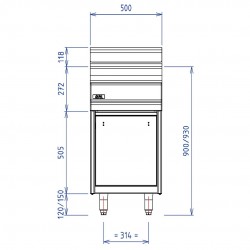 CAPIC - ABM6 PLAN NEUTRE 500 - PLACARD OUVERT