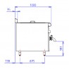 CAPIC - FRITEUSE 3085 ELEC 54 KW - CAPACITE 78 LITRES