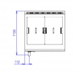 CAPIC - FRITEUSE 3085 ELEC 54 KW - CAPACITE 78 LITRES