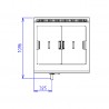 CAPIC - FRITEUSE 3085 GAZ 64 KW CAPACITE 90 LITRES