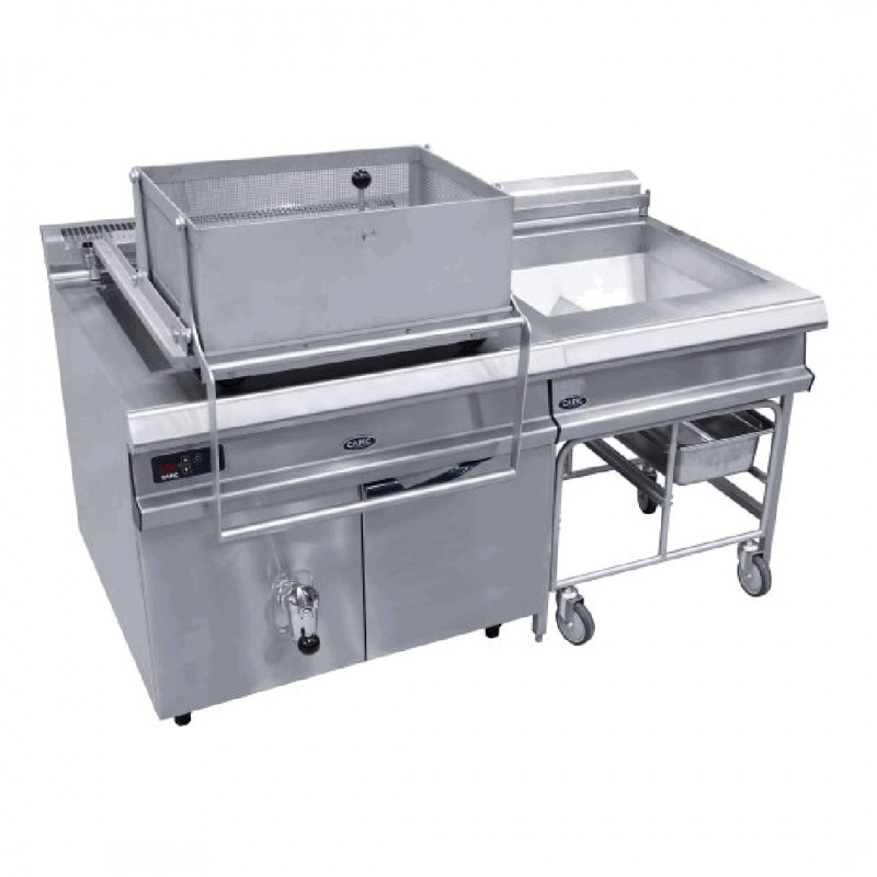 CAPIC - FRITEUSE 3085 GAZ 64 KW - CAPACITE 90 LITRES