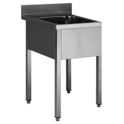 PLONGE INOX SOUDEE 1 BAC...