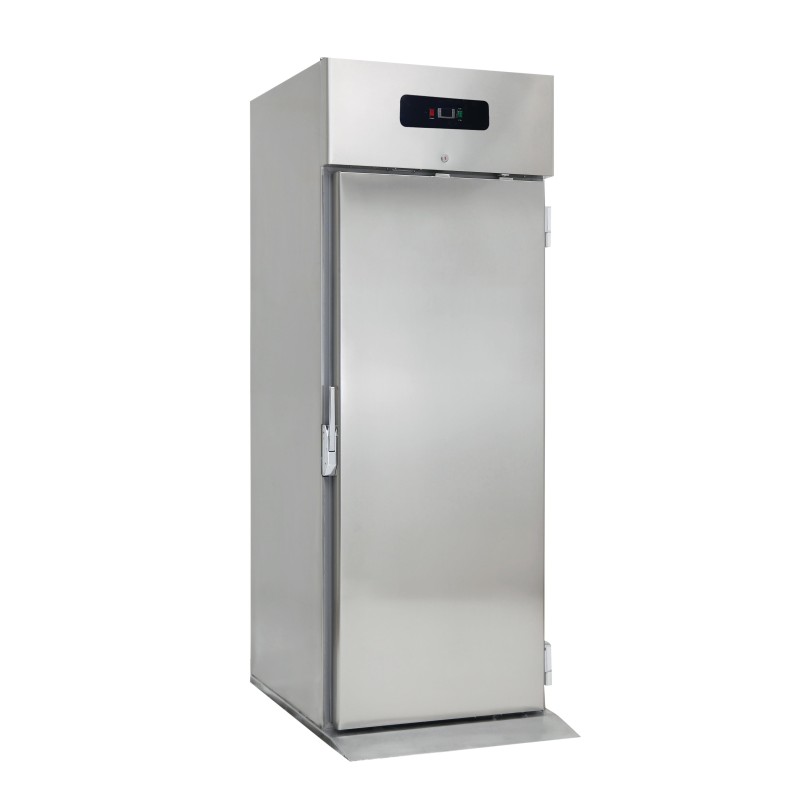 ARMOIRE REFRIGEREE INOX TRAVERSANTE -2/+8°C CL5 GROUPE LOGE POUR ECHELLES 600X400 OU GN1/1 OU