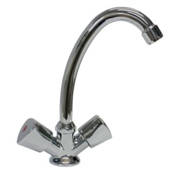 ROBINET MELANGEUR MONOTROU ECO AVEC COL DE CYGNE DE 250 MM
