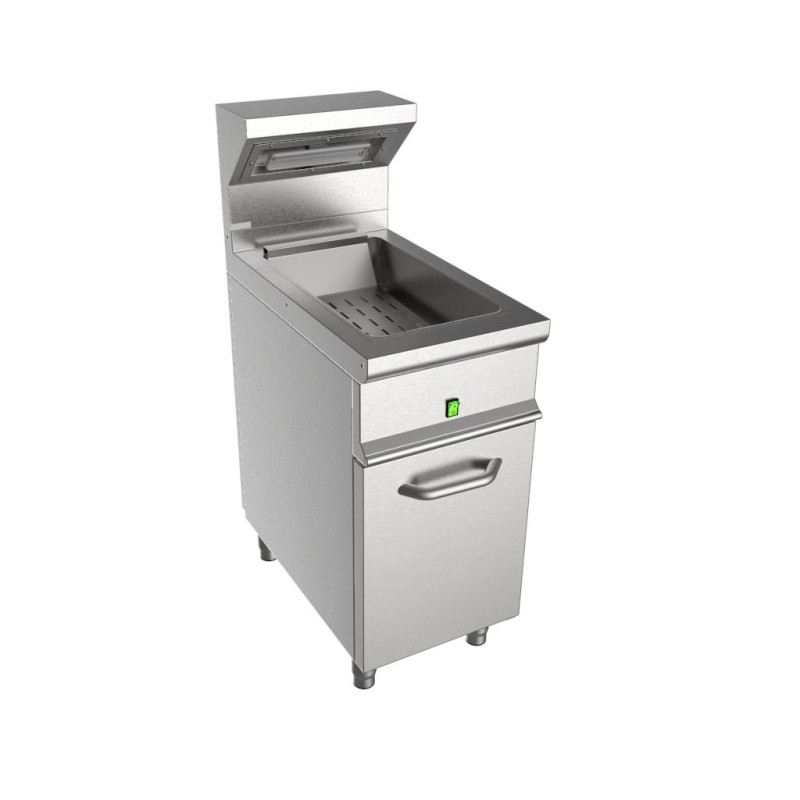 CHAUFFE FRITES ELECTRIQUE GN1-1 SUR MEUBLE FERME