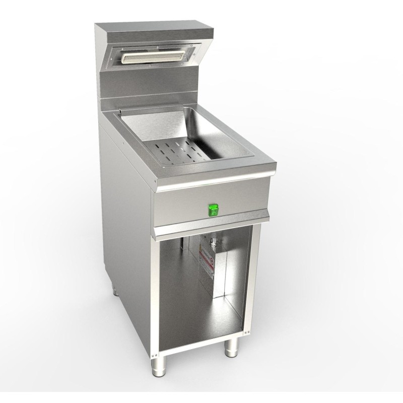 CHAUFFE FRITES ELECTRIQUE GN1-1 SUR MEUBLE OUVERT