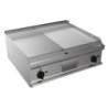FRY-TOP GAZ 1/2 LISSE, 1/2 NERVURE A POSER