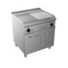 FRY-TOP ELECTRIQUE 1-2 LISSE-1-2 NERVUREE SUR PLACARD FERME