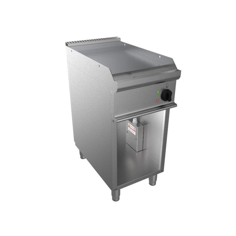 FRY-TOP ELECTRIQUE INOX 304 SUR MEUBLE OUVERT