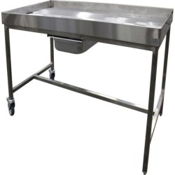 TABLE DE POUSSAGE INOX 304,...