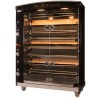 ROTISSOIRE DOREGRILL A GAZ MAGFLAM 8 PETITE LONGUEUR - 32 / 40 VOLAILLES, 8 BROCHES