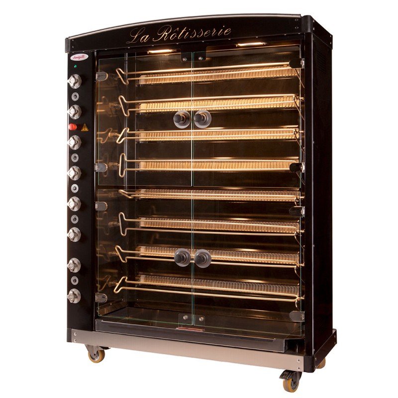 ROTISSOIRE DOREGRILL ELECTRIQUE MAG 8 - 48 / 56 VOLAILLES, 8 BROCHES