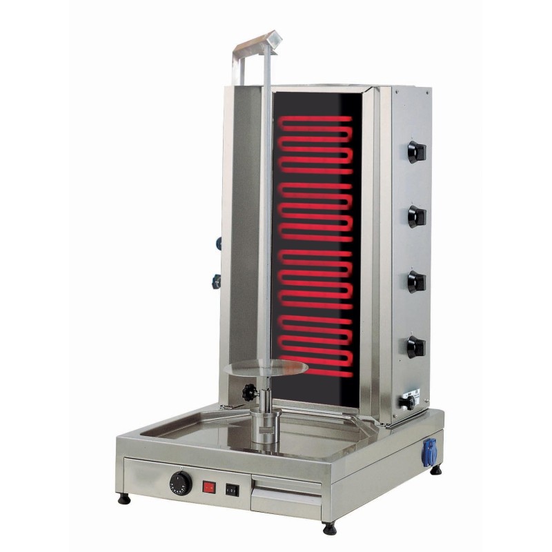 MACHINE A KEBAB ELECTRIQUE A 4 RADIANS